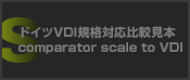 ドイツVDI規格対応比較見本